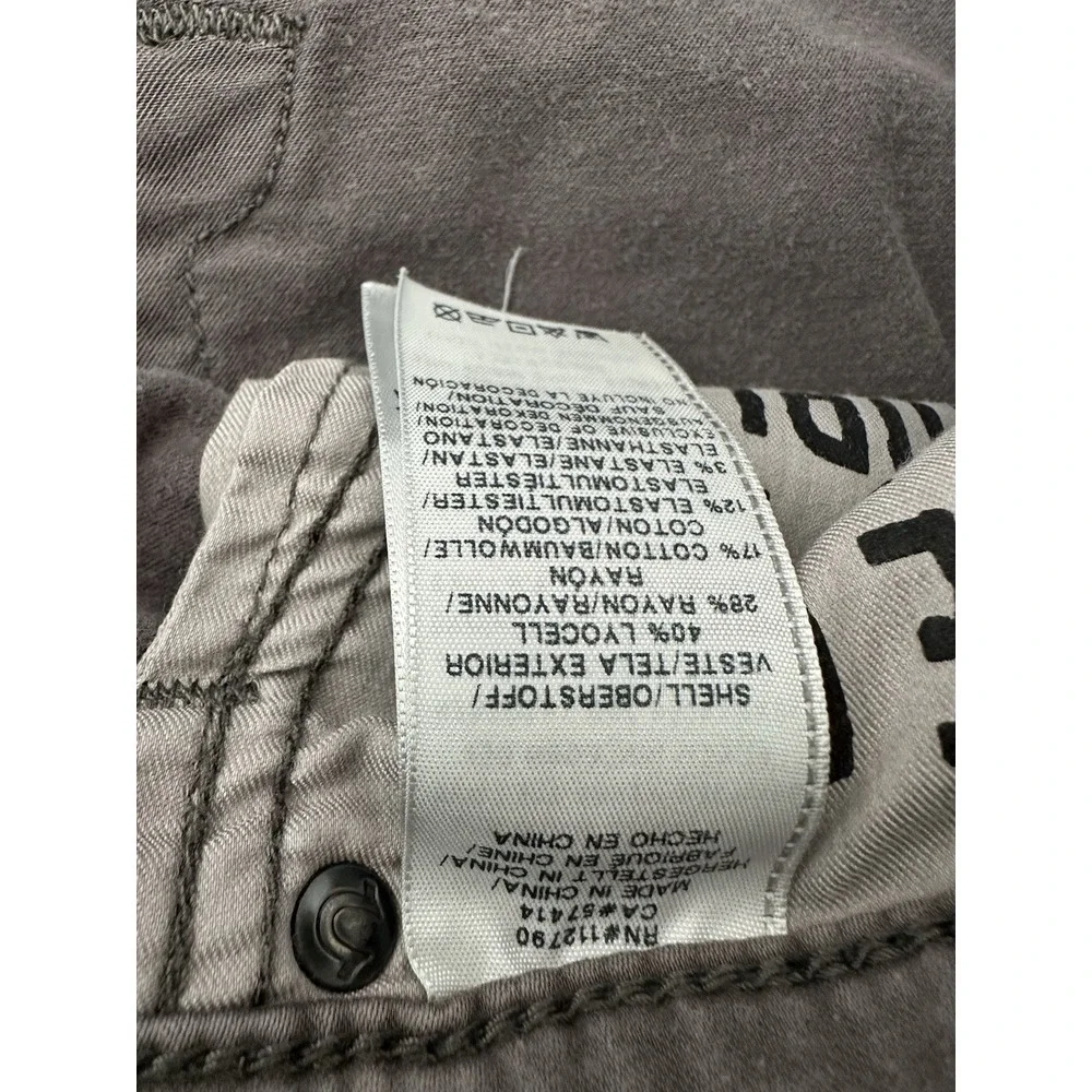 True Religion Jeans‎ Mens Size 36 X 32 Gray Rocco  Relaxed Skinny Cowboy Rodeo